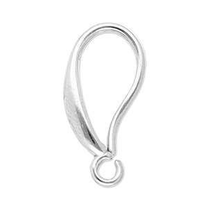 Stainless Steel findings earrings Silver