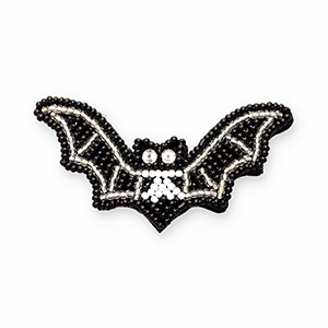 Brooches bat Black