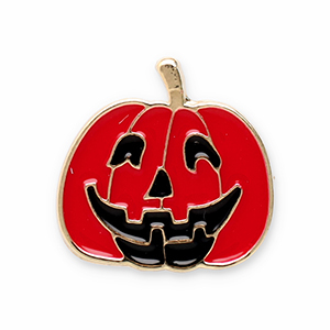 Pins pumpkin Red-Gold