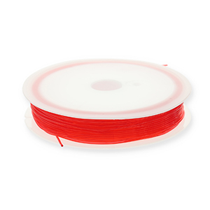 Elastic cord 0.8mm Red