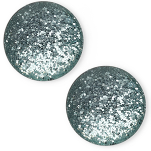 7 mm classic Polaris Elements cabochon Paipo Petrol Green