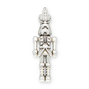 DQ European metal charms nutcracker Antique Silver (Nickelfree)