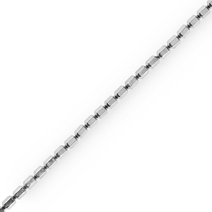 Round hematite beads Silver