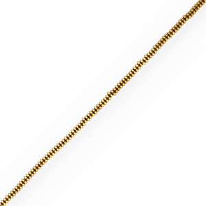 Round hematite beads rondelle Gold