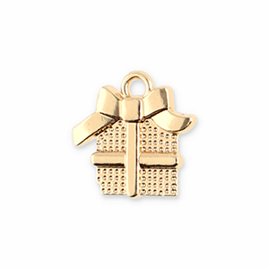 Metal charms gift Gold