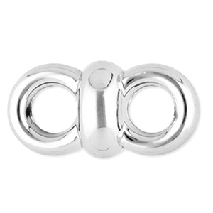 Acrylic chain connector Silver