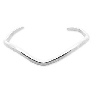 Stainless steel bracelets bangle Silver