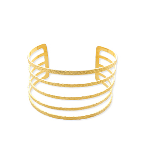 Stainless steel bracelets bangle Gold