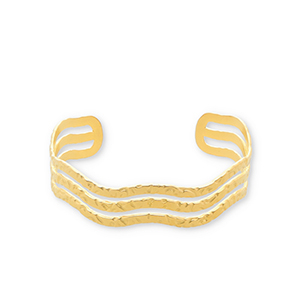 Stainless steel bracelets bangle Gold