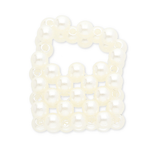 Statement charms handbag White