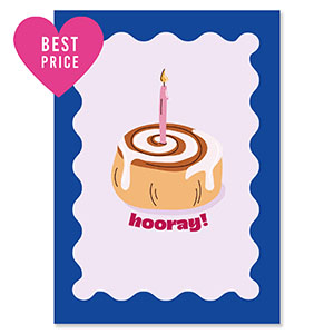 BY31&reg; Jewellery cards "Hooray" Dark Blue-Lilac Purple-Light Brown