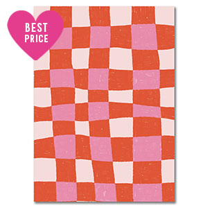 BY31&reg; Jewellery cards cubes Red-Light Pink-White