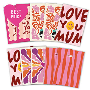 BY31&reg; Jewellery cards assorted mothersday Multicolor