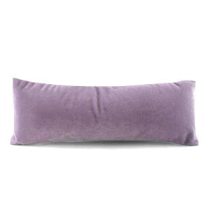 Jewellery display cushion velvet Lilac