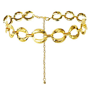 Hip chain chunky chain Gold