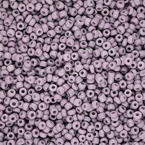 Glass seed beads 12/0 (2mm) Dusty Mauve Purple