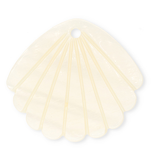 Shell pendants specials scallop White