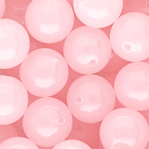 18 mm DQ&reg; acrylic beads shiny Light Pink