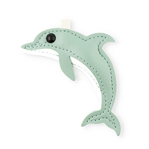 Statement charms dolphin Greenish Grey-White-Black