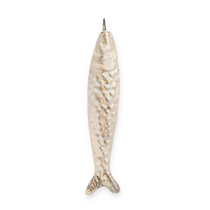 DQ&reg; greek ceramic charms sardine Beige