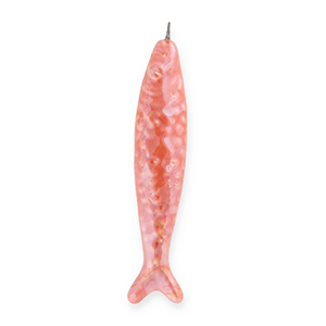 DQ&reg; greek ceramic charms sardine Coral Pink