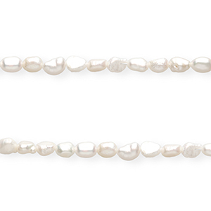 TQ Freshwater pearls nugget Natural White