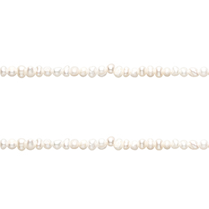 TQ Freshwater pearls nugget oval Natural White
