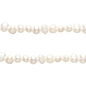 TQ Freshwater pearls nugget Natural White