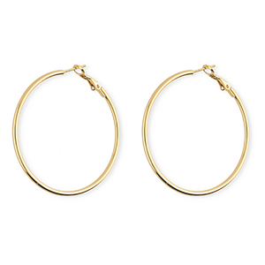 Stainless steel earrings&nbsp;/&nbsp;creoles Gold