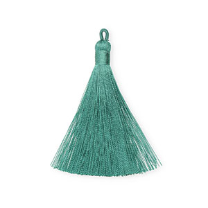 Tassels 8cm Turquoise