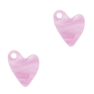 Plexx charms heart Lilac Pink