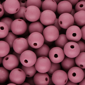 10 mm DQ acrylic beads Plum