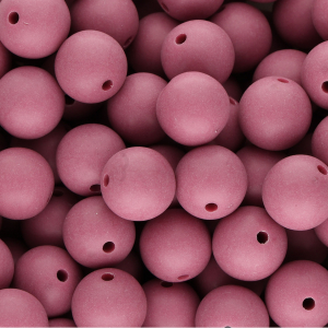 14 mm DQ acrylic beads Plum