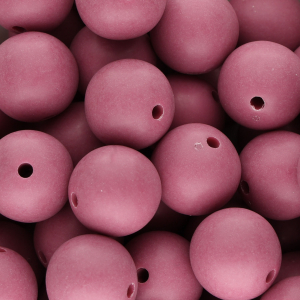 18 mm DQ acrylic beads Plum