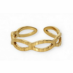 Stainless steel rings Gold