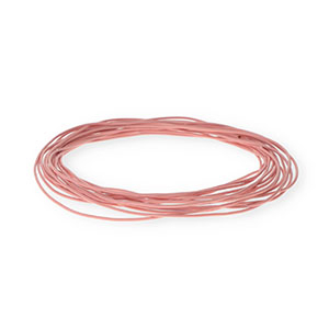 leather round 1mm Light Pink