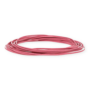 leather round 1,5mm Pink