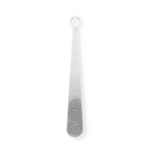 Stainless steel charms drop Silver