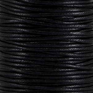Waxed cord 2.0mm Black
