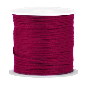 DIY beading thread Wine red
