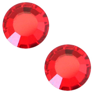Swarovski Elements SS30 flat back stone (6.4mm) Light siam red