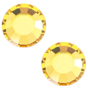 Swarovski Elements SS20 flat back stone (4.7mm) Light topaz yellow