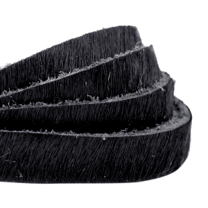 Natural Leather 10mm Black