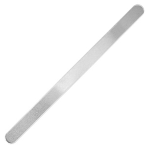 ImpressArt bracelets blanks 18cmx10mm Aluminum Silver