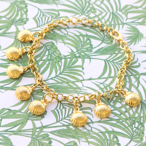 Summery jewellery set with DQ European metal beads and charms!