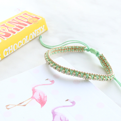 Bracelets, jewellery cards and chocolate in organza bags! Best gift ever!