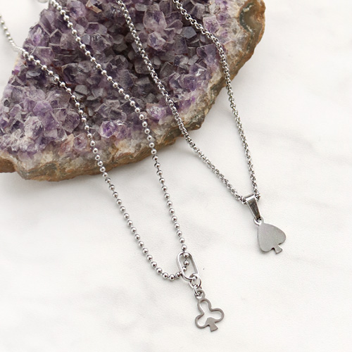 Earrings and necklaces with stainless steel finding and charms!