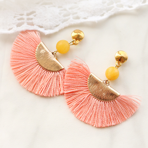 Always fun to start a new project with natural stone beads!