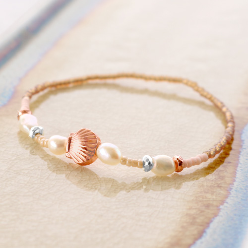 Get inspired: nice jewellery with hematite beads, Miyuki seed beads, Designer Quality metal and freshwater pearls