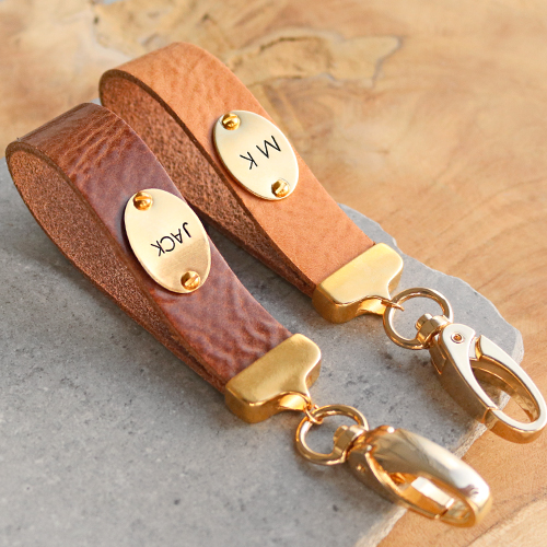 Personalised leather jewellery and accessories of top quality